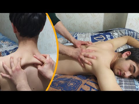 Most Relaxing Massage in the World | Perfect NECK Massage and BACK Massage |Leg and Shoulder Massage