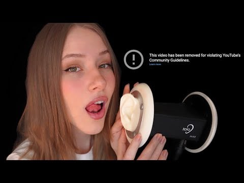 ASMR Ear Eating is BANNED 