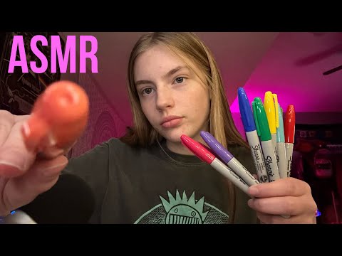 ASMR | Coloring You *Fast and Aggressive, Mouth Sounds*