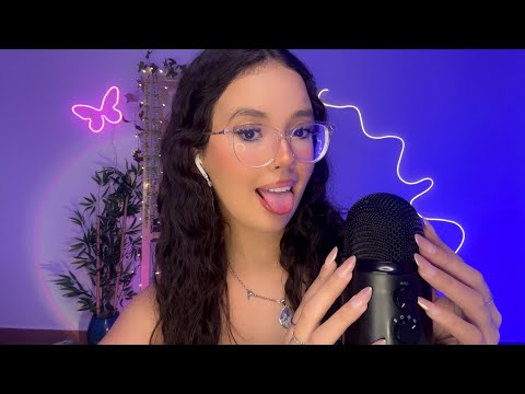 ASMR - SUSSURROS E SONS DE BOCA DELICADOS PARA TE FAZER DORMIR 😵| afirmação positiva 