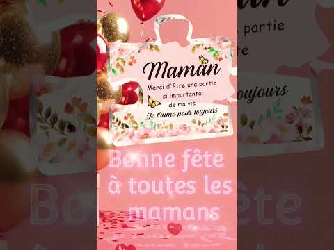 Bonne fête à toutes les mamans ❤️😘⚘️