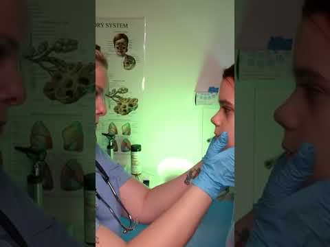 A Real Person ASMR Doctor Check Up | Unintentional! #bebravebeyouasmr #shorts #asmrrealperson