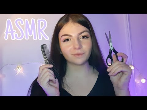 ASMR FRANÇAIS ♡ RP COIFFURE - Je prends soin de tes cheveux ! (hair brushing, scalp massage)♡