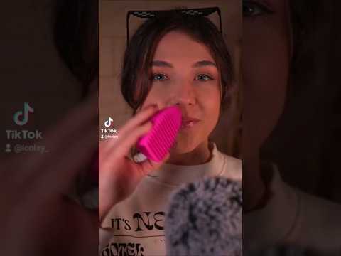 Maquillándote con objetos random ✨️💕 #asmr #shorts