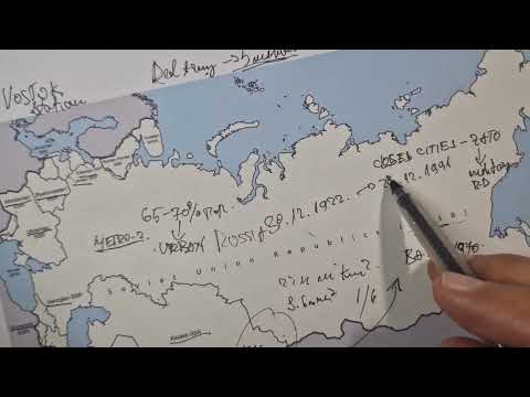 ASMR maps: Ex. Soviet Union (USSR) map analysis | Statistics & Facts [ ASMR map tracing & writing ]