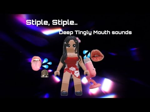 ASMR| Stiple trigger word, Deep tingly mouth sounds| ROBLOX ASMR 
