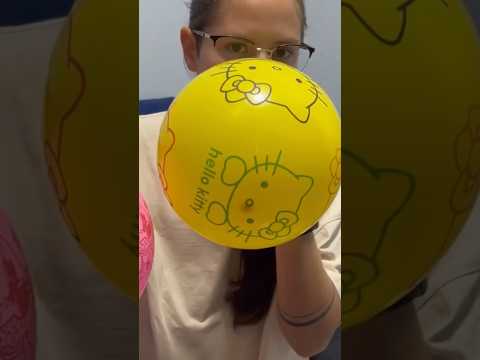 BLOWING #asmr #balloon #blowing #shorts #challenge 🎈🎈