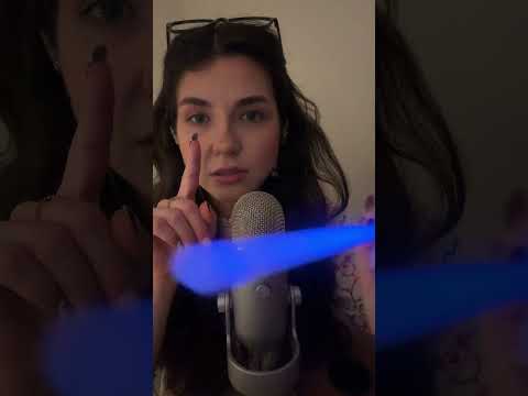 POV. Vienes de otro planeta y tengo que escanearte 🔎🩻 #asmr #relax #roleplay #shorts
