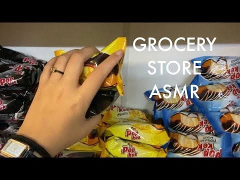 Bakkalda ASMR Yapıyorum [Doing ASMR at Grocery Store] 