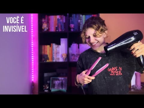 ASMR CORTE E FINALIZAÇÃO CAPILAR, MAS VOCÊ É INVISÍVEL ✂️