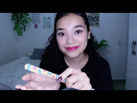 (ASMR) Amiga faz suas unhas 💅 #manicure Roleplay