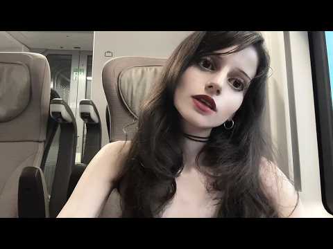 chaotic train ride ASMR