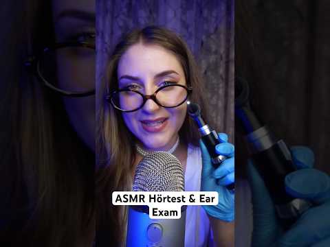 ASMR Ohrenarzt, Ear Exam, Medical Exam, Ohrenuntersuchung & Hörtest #asmr #doctor #asmrdoctor