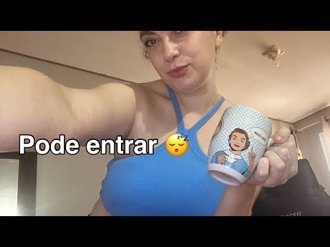 ASMR Vizinha te faz companhia em uma noite 🌧️ 