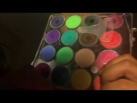 ASMR| paint on your face