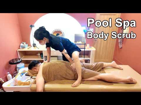 ASMR Pool Spa 때밀이 (Da Nang, Vietnam)
