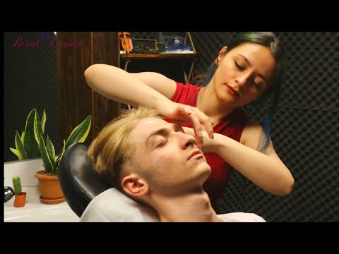 Miss Melek'' ASMR Back Massage & Night Therapy 🌒 (Includes Cracking)