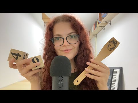 ASMR CZ s dřevěnými předměty 🪵