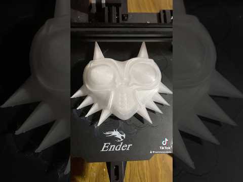 Majora’s Mask Print. Sculpted in Nomad Sculpt. #3dprinting #zelda #majorasmask #art #nomadsculpt