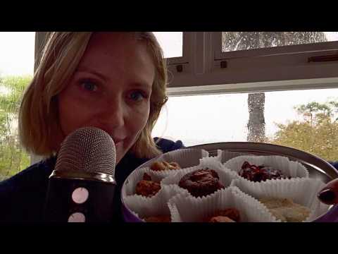 ASMR Cookie Mukbang In A Storm (cosy FaceTime vibes)