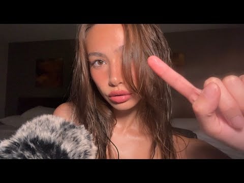 ASMR ~ Mouth Sounds & Spit Painting