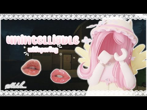 ꒰ roblox asmr 🌸꒱ cozy unintelligible whispers to help you sleep! ♡ ear-to-ear & layered triggers