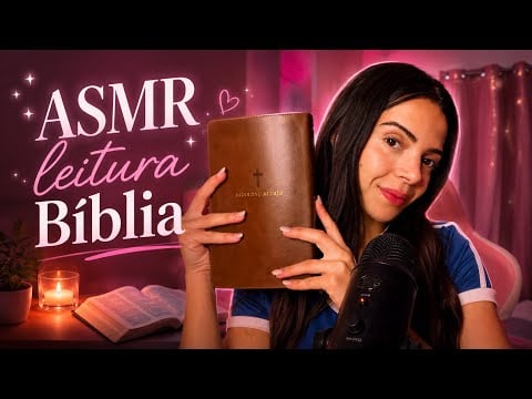 ASMR LEITURA GÊNESIS (continuação, voz suave, sem anúncios) 