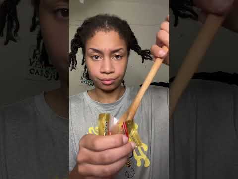 ASMR gummy bear bag and spoon