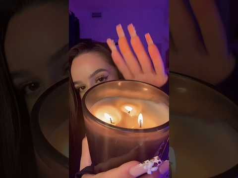 Asmr for sleep and relaxation with calm candle tonight 🧡✨ #asmr #asmrsounds #asmrvideo #sleep