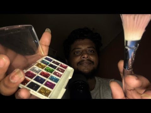 ASMR Spit Painting Makeup 💄 