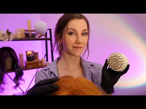Scalp Treatment & Massage ASMR for Sleep 💆🏻‍♀️ With Allllll the Good™ Hair Sounds