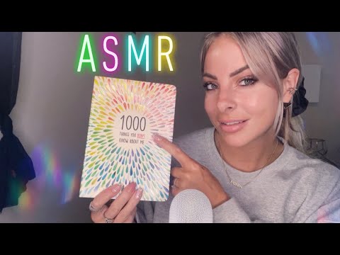 Whisper ASMR Answering As Many Random Questions About Me In Under 30 Minutes | Cupped Whisper
