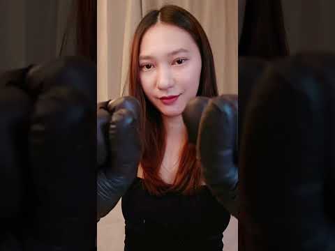ASMR Black Gloves