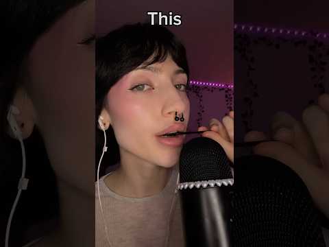 This or That ASMR edition #shorts #mouthsounds #asmr #thisorthat