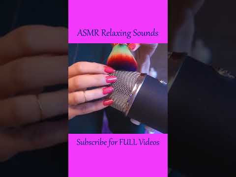 ASMR Mic Scratching & Mic Brushing 🔥 Suuuper Tinglyyy #shorts