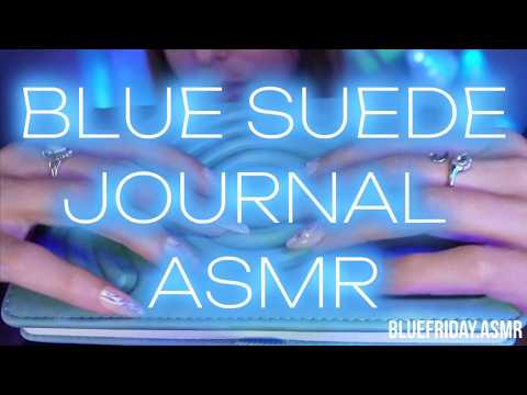 Blue Suede Journal ASMR🩵