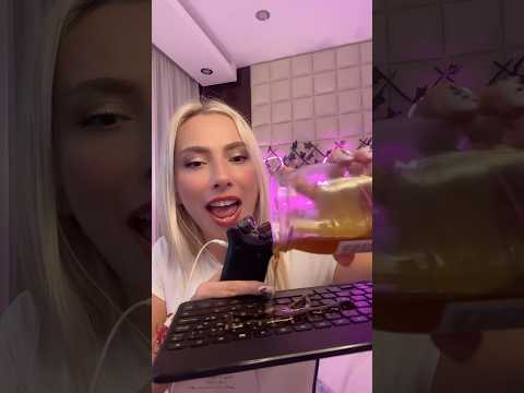 Honey Keyboard 🍯 #honey #honeykeyboard #asmr #asmrsounds #asmrvideo
