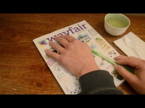 Asmr - Wayfair Catalogue Browsing - Softly Spoken