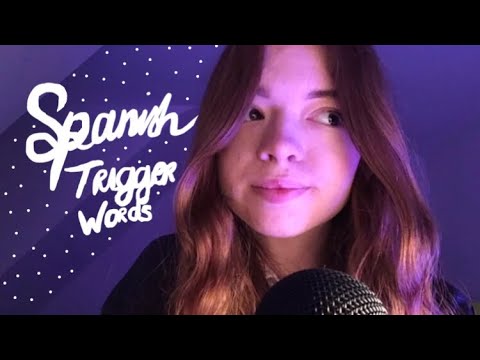 ~ ASMR ~ Mots déclencheurs en espagnol 🤎 (spanish trigger words)