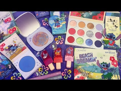 ASMR Makeup Haul (Lilo & Stitch Collection, Whispered)