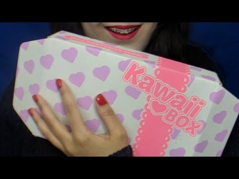 ASMR Tapping Sounds, Kawaii Box , Crinkles - HUGS, I Love You 💗✨