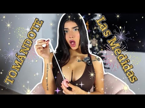 ASMR Roleplay TOMÁNDOTE LAS MEDIDAS sorpresa