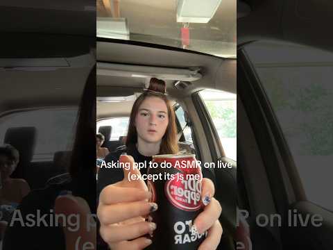 Asking ppl to do ASMR on live #asmr #asmronlive #asmrlive #asmrsounds