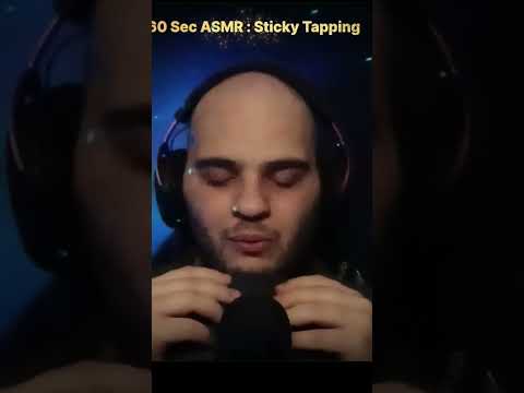 60 Sec ASMR : Sticky Tapping