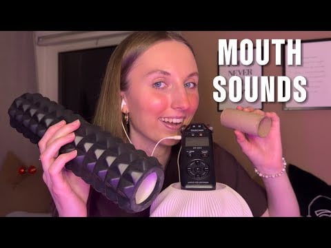 ASMR Tingle Tube Tascam Mouth Sounds 
