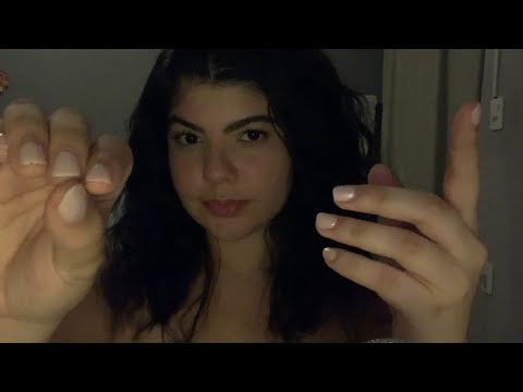 asmr caseiro sons de boca e movimentos com as mãos