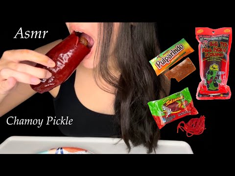 Chamoy Pickle Kit Mukbang Asmr Whispering