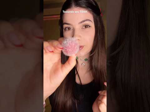asmr testando seu TDAH #asmr #tdah #testetdah #asmrfocustest