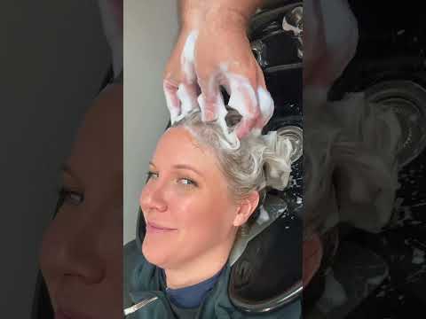 Head Massage at the Hair Dresser