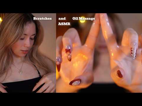 ASMR | Personal Attention | Scratching and Oil Massage (english, español)